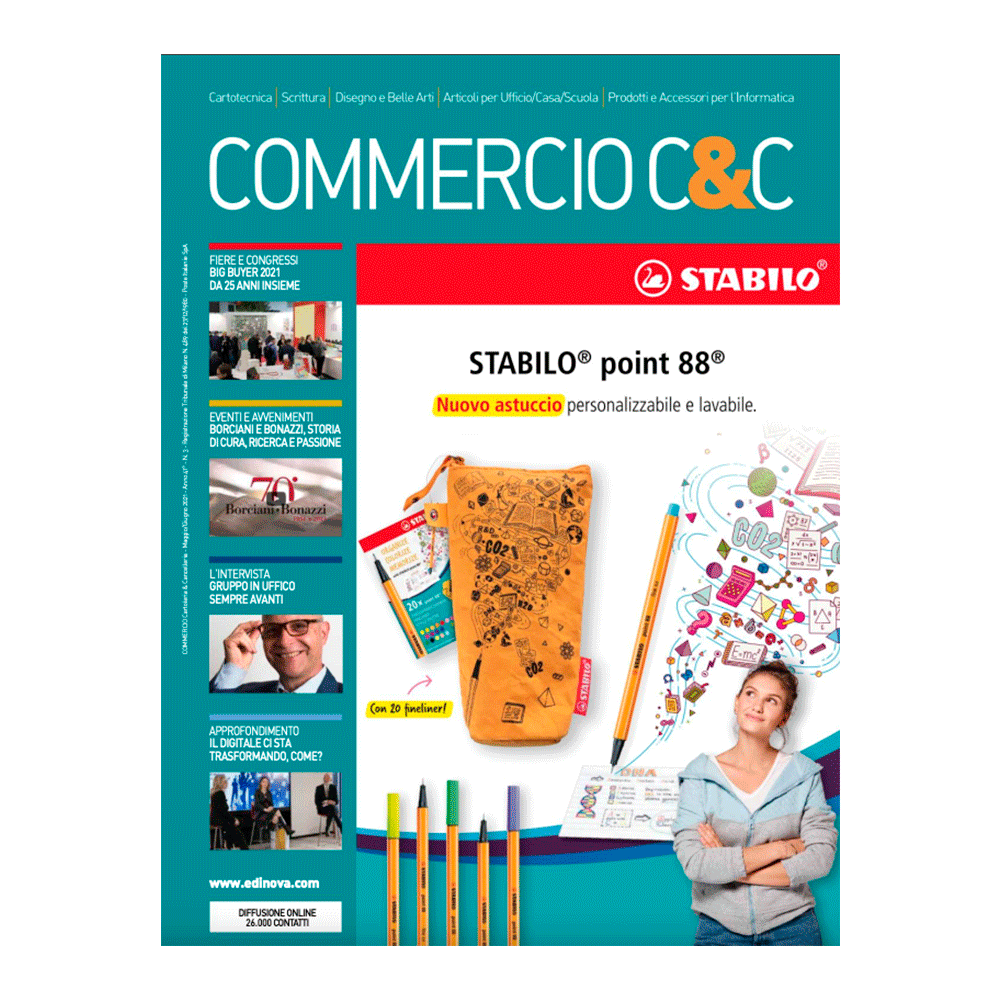 Borciani e Bonazzi on Commercio C&C magazine English version